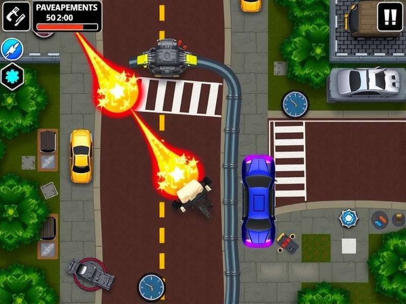 Pavement Warfare Game Screenshot